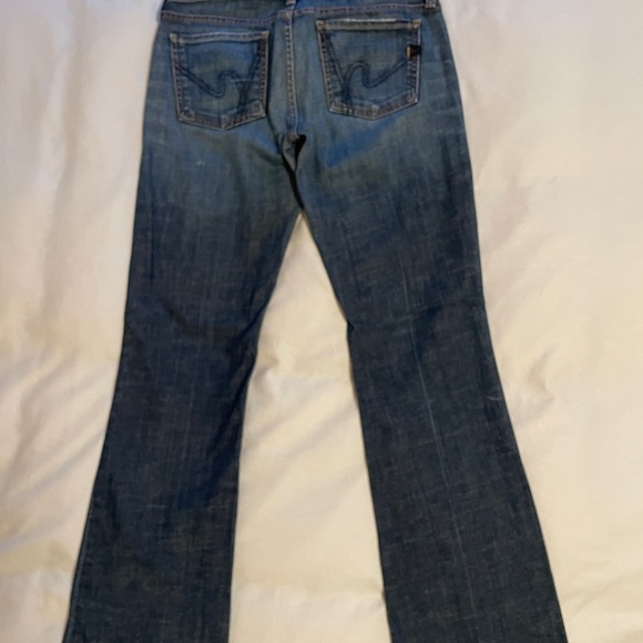 Citizens Of Humanity Blue Boot Cut Jeans - Picture 2 of 9